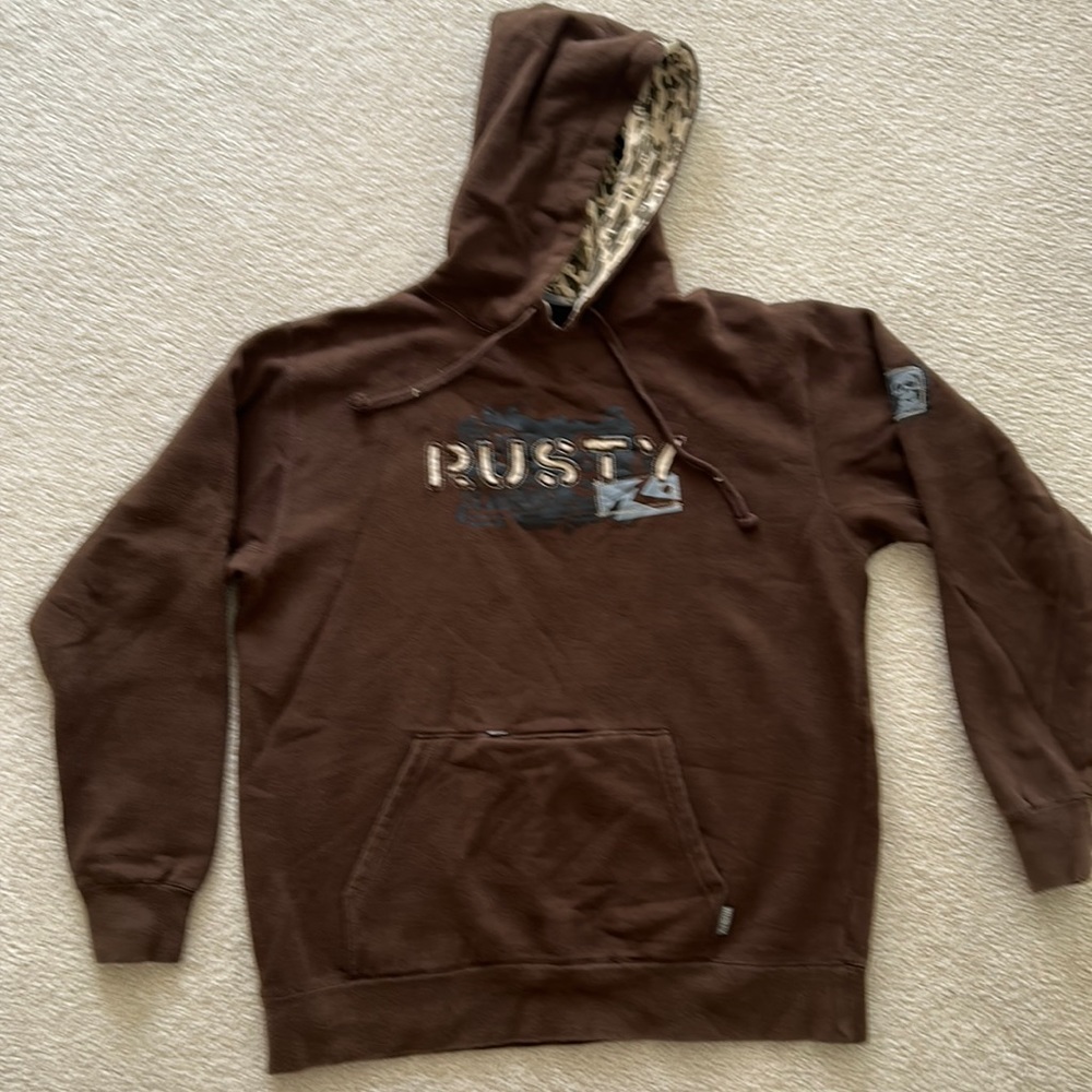 Rusty Mens Fleece Sweatshirt